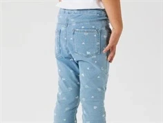 Name It light blue denim hjerte legging